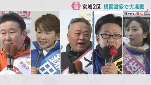 衆議院選挙　宮城２区　候補者の訴え