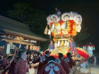 植田町太鼓台祭りの「ちょうさ」