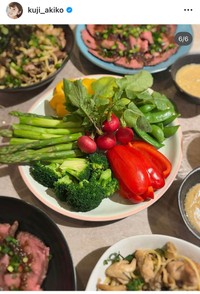 久慈暁子アナのインスタグラム＠kuji_akikoより