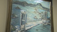 須田剋太 作「瀬戸大橋」