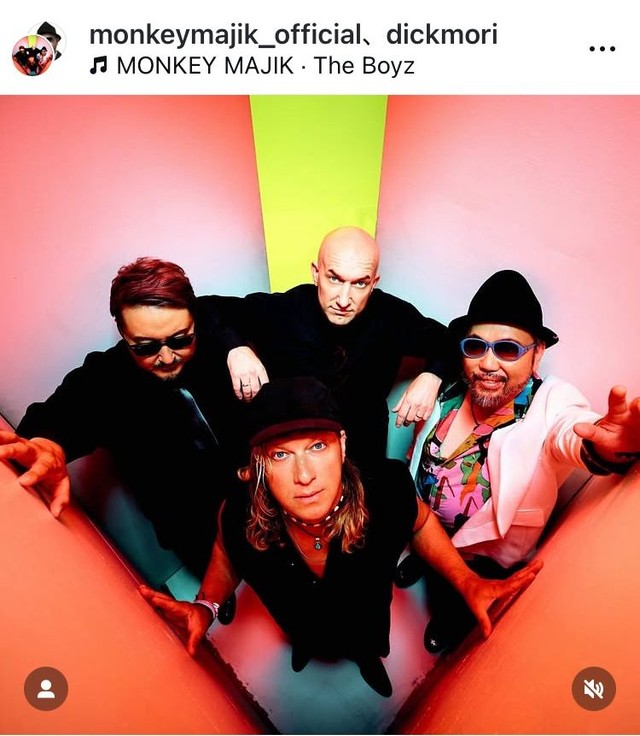 MONKEY MAJIKのインスタグラム＠monkeymajik_officialより