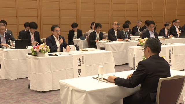 四国4県知事と経済団体代表の懇談会（高松市・6月4日）