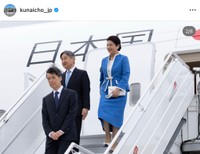 宮内庁インスタグラム「【両陛下オランダ及びベルギーご訪問】令和8年6月13日（土）アムステルダム・スキポール空港ご到着」（宮内庁インスタグラム投稿から）