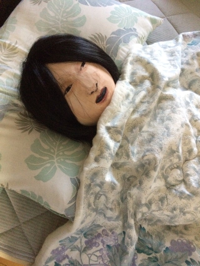 ウィッグをつけるともはや人間そのもの※柚さん提供