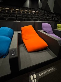 これが噂のヨギボーシート！（maiさん提供）