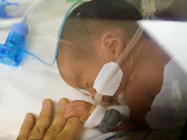 生後2カ月ほど経った頃に撮った、かけがえのない1枚