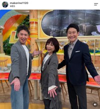 MBS山中真さんの公式インスタグラムから