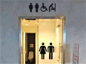 トイレは男女共用が普通のスウェーデンで見た工夫や配慮　性別の枠の「次」探る試みも