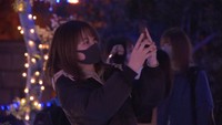 訪れた人が写真に収める