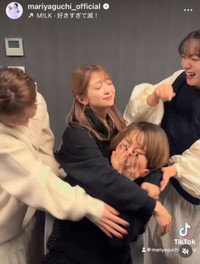 矢口真里インスタグラム（＠mariyaguchi_official）より