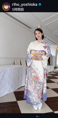 吉岡里帆のインスタグラム＠riho_yoshiokaより
