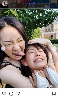 範田紗々のインスタグラム＠sasahanda33より