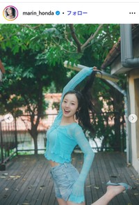 本田真凜のインスタグラム＠marin_hondaより