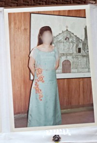 お父様が撮影した、パビリオンのコンパニオン（1970年・日本万国博覧会にて／画像提供：陽気なS子さん）