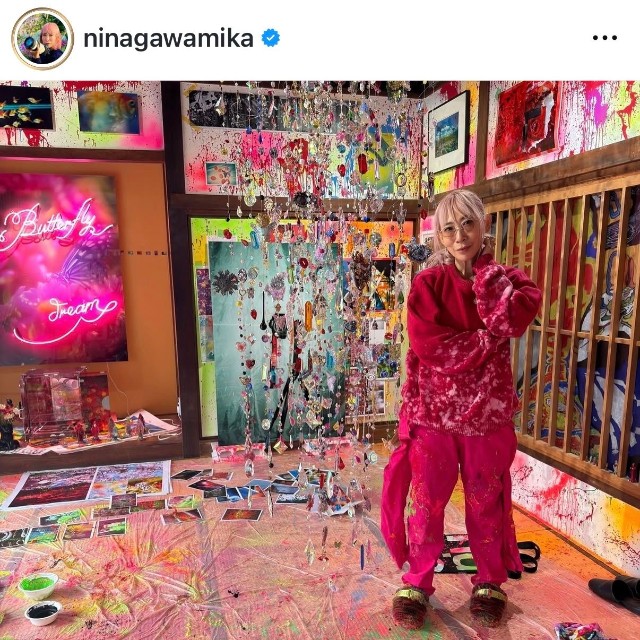 蜷川実花（@ninagawamika）さんのインスタグラムより