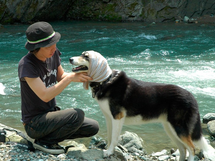 長者屋敷キャンプ場での暑さ対策その1