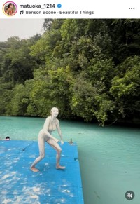 松岡凛インスタグラム(@matuoka_1214)より