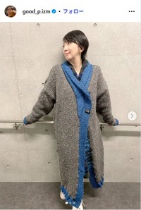 高橋由美子のインスタグラム@good_p.izmより