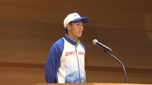 陸上 少年男子100mに出場／山田夢叶 選手