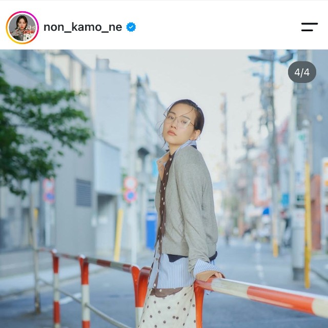 のんさん（本人の公式インスタグラムから）