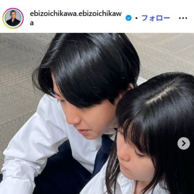 市川團十郎のインスタグラム@ebizoichikawa.ebizoichikawaより