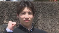 高松工芸高校に入学した平田統也選手