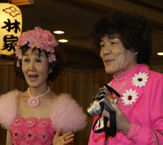 林家ぺーさん・パー子さん夫妻（2011年）