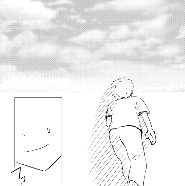 「君は君なりの言葉で僕を応援してくれてたんだな」とネガティブに語りかける　(c)イリュージョン