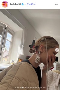 ベラ・ハディッドのインスタグラム@bellahadidより