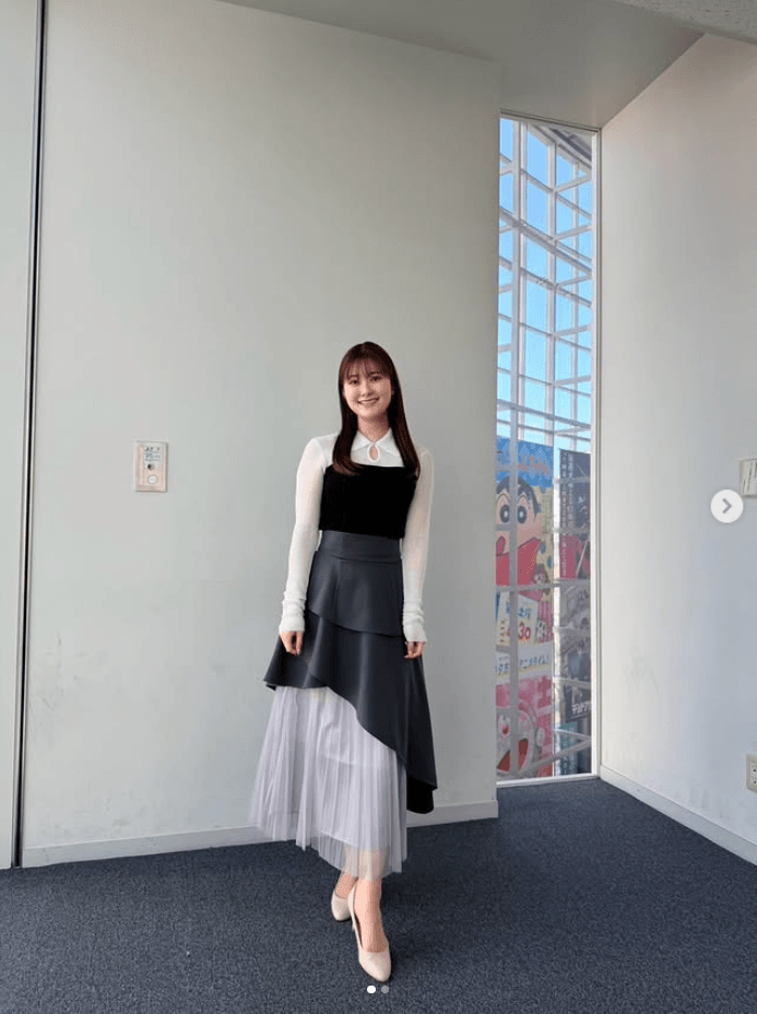 増田紗織アナウンサーのインスタグラム（＠saorimasuda_official）より