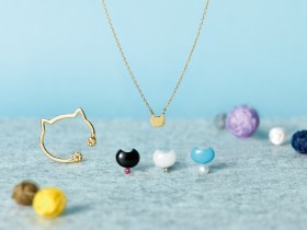 保護猫支援にもなる猫モチーフジュエリー「Ｍｅ＆Ｃａｔｓ」　新作ピアスを発売