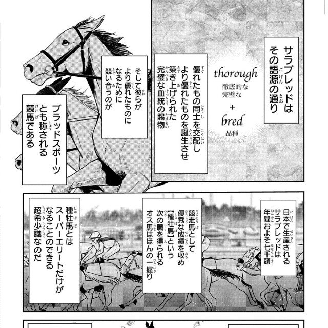 【漫画】『あてうま白書』4（高草木こぶさん提供）