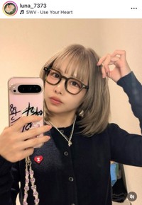 仲川瑠夏インスタグラム（＠luna_7373）より