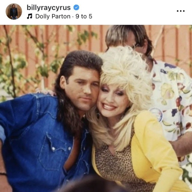 ビリー・レイ・サイラスのインスタグラム＠billyraycyrusより