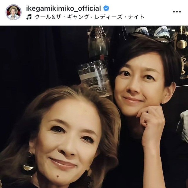 池上季実子インスタグラム＠ikegamikimiko_officialより