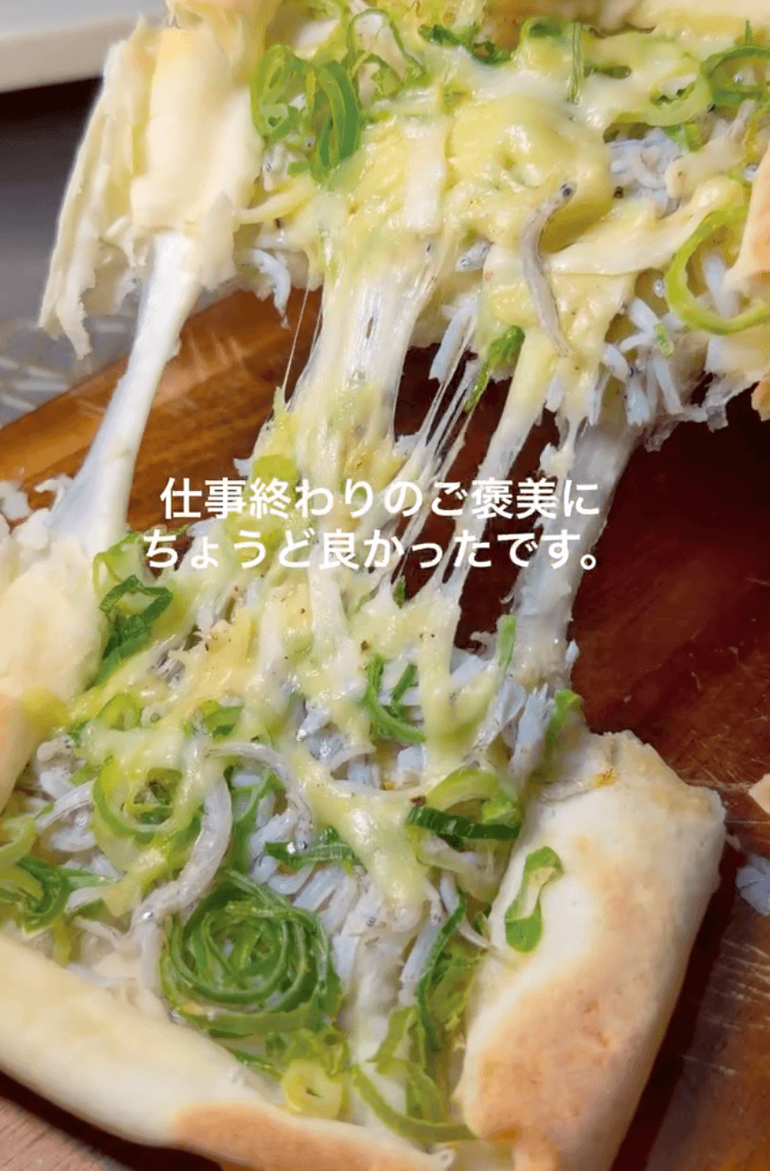 しらす×ネギは大人な味でおつまみにも◎（提供：@ito_reito_recipeさん）