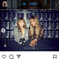 マイリー・サイラスのインスタグラム＠mileycyrusより