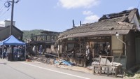 火事があった住宅　岡山・北区 5日午前10時ごろ