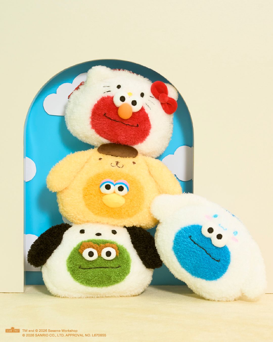 夢のコラボ再び。【セサミ×サンリオ】「第2弾コラボ」が7/2より発売