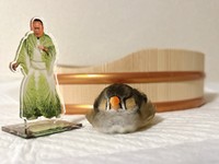 「白菜（たかし）としめじ（バード）」（画像提供：ハクサイーヌ（固定）@レタスの飼い主さん）