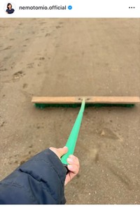 根本美緒インスタグラム＠nemotomio.officialより