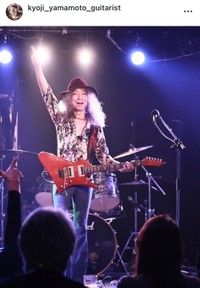 山本恭司インスタグラム(@kyoji_yamamoto_guitarist)より