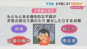 天気が変わりやすい春先に多い天気痛　対処法は