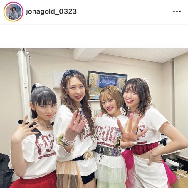 ジョナゴールドのインスタグラム＠jonagold_0323より