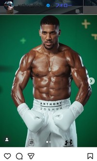 アンソニー・ジョシュアのインスタグラム＠anthonyjoshuaより