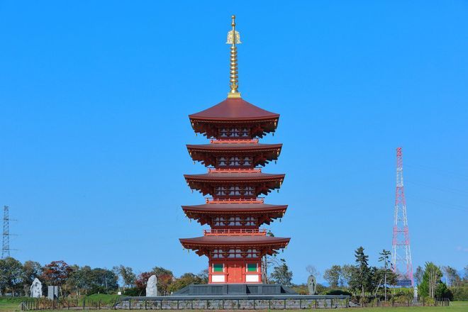 Tradition and technology on view in Hokkaido’s 1st 5-storied pagoda