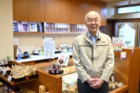 「田中長奈良漬店」7代目・代表取締役の田中長兵衞さん（2026年9月撮影）