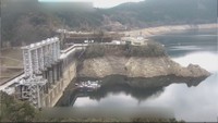 高知・早明浦ダム　午後3時　提供：水資源機構