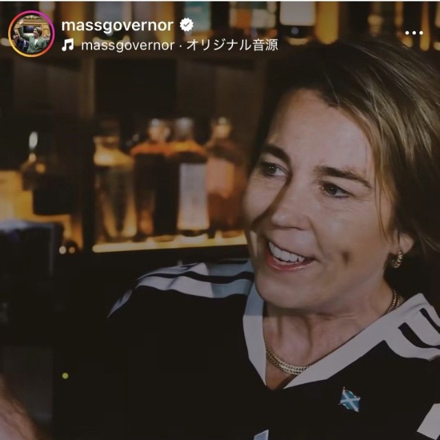 モーラ・ヒーリー州知事のインスタグラム＠massgovernorより