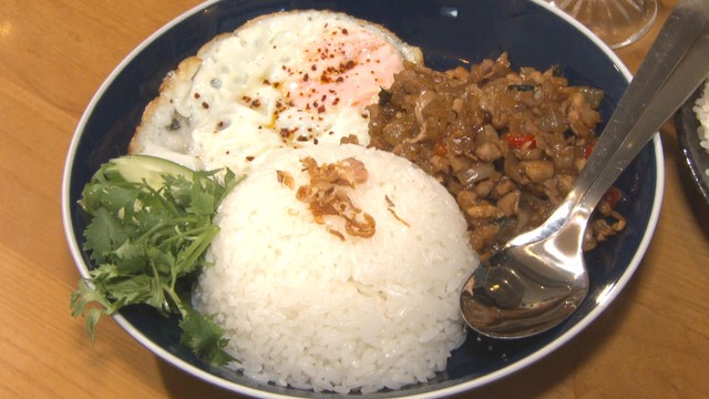 のんき飯店 ドチェチェ「ガパオライス（ランチ）」　930円